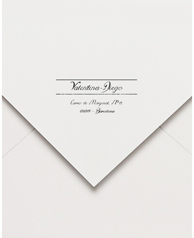 Vedação de borracha paralela