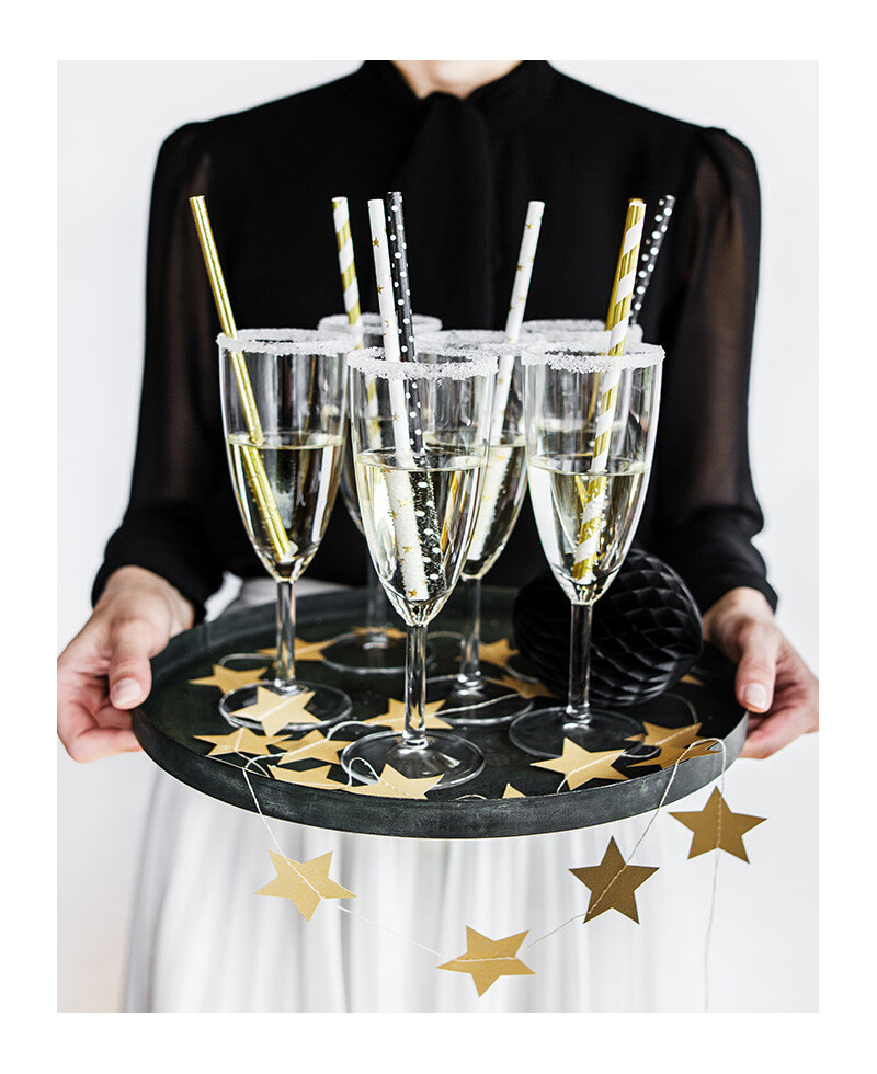 Pajitas de papel originales para fiestas