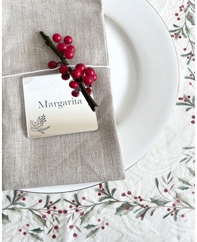 Marcasitios cuadrados de acebo