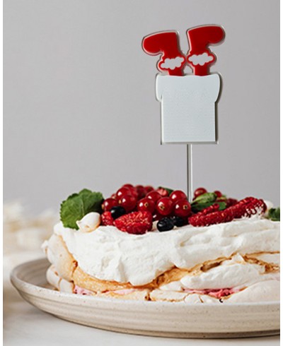 Cheminée de gâteau du Père Noël