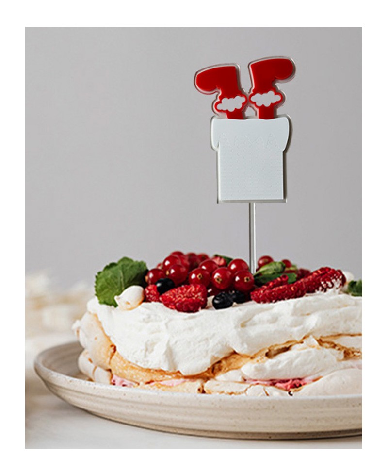 Babbo Natale Cake Topper Camino