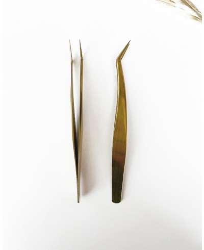 Pinze dorate sottili