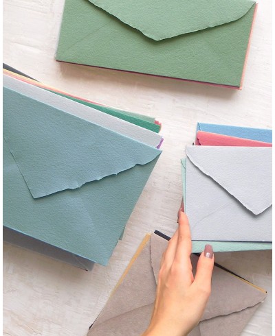 Variación tamaños sobres artesanales