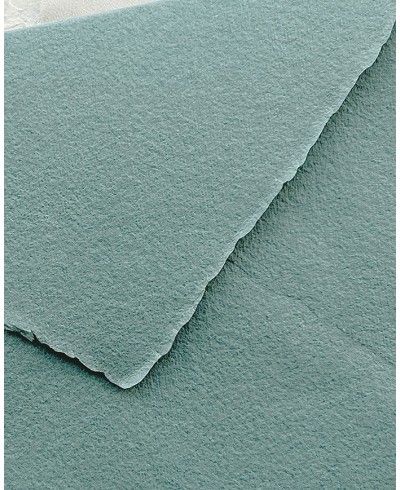 Hellblaue handgefertigte Umschläge für Hochzeiten