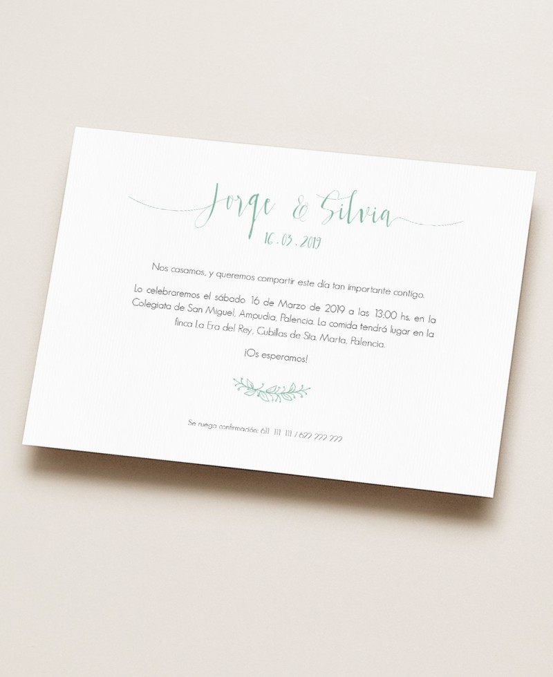 Invitaciones de boda originales