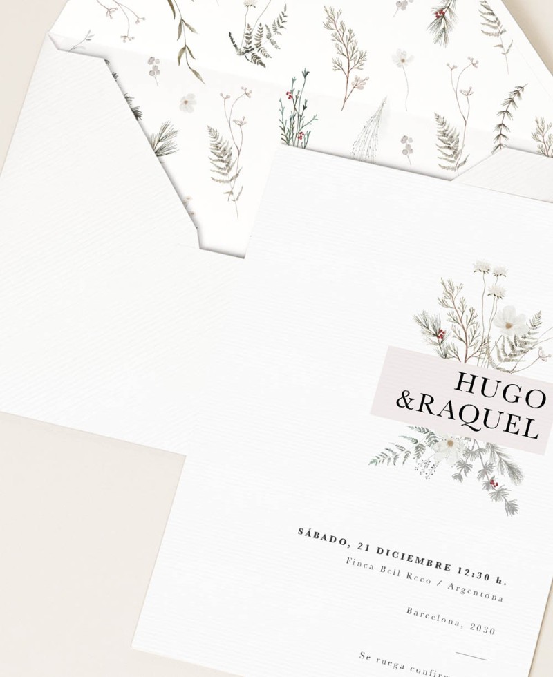 Coleção Winter Flower Seasons