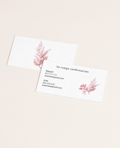 Conferma della tessera di partecipazione per i matrimoni sulla barriera corallina