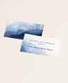 Carte de contact web pour les mariages collection maritime