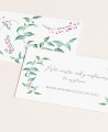Tarjetas web para bodas elegantes hiedra y brezo